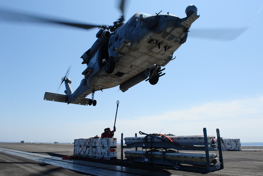 USS Eisenhower action