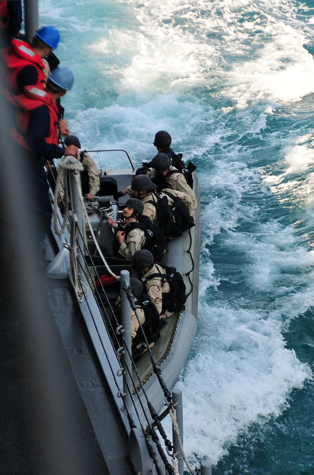 USS Underwood underway