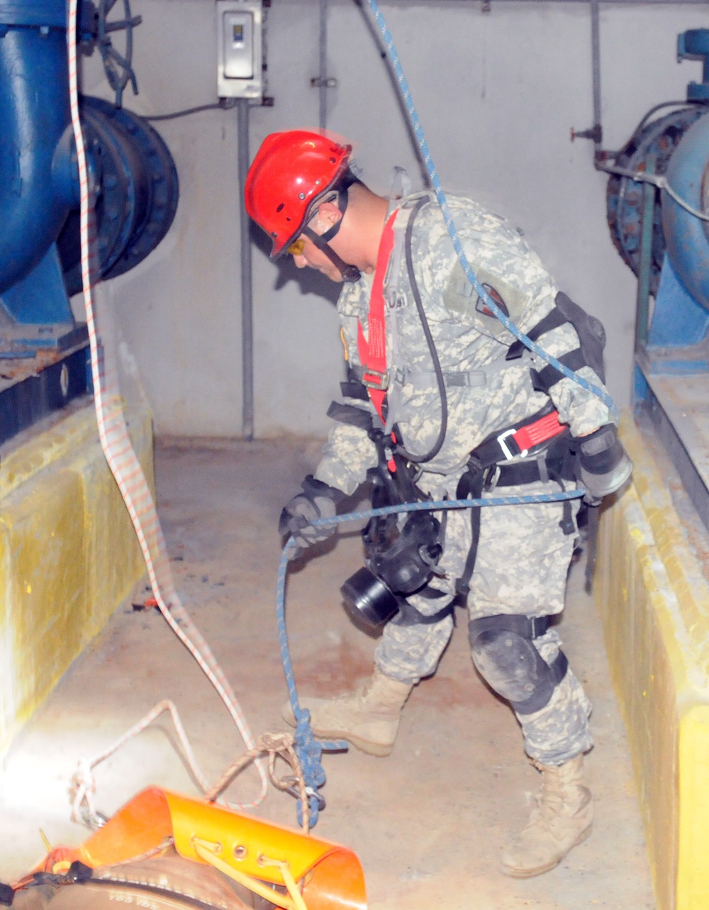 Guard response brigade trains for emergency relief