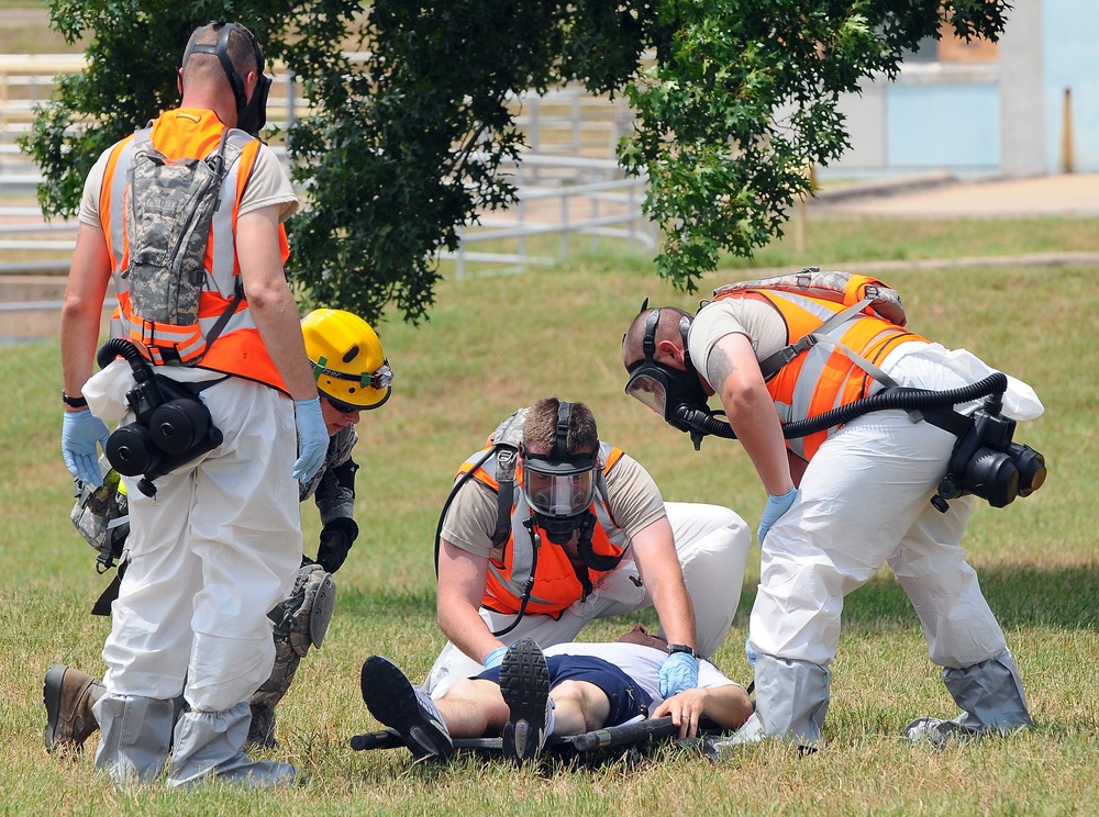 Guard response brigade trains for emergency relief