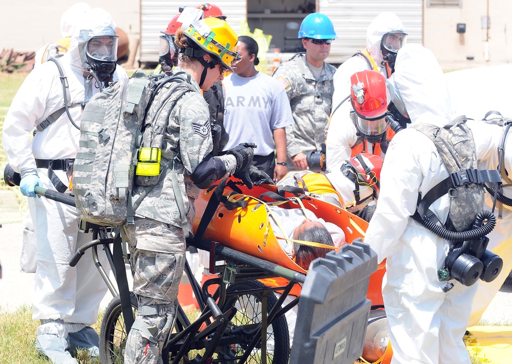 Guard response brigade trains for emergency relief