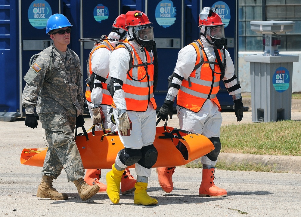 Guard response brigade trains for emergency relief