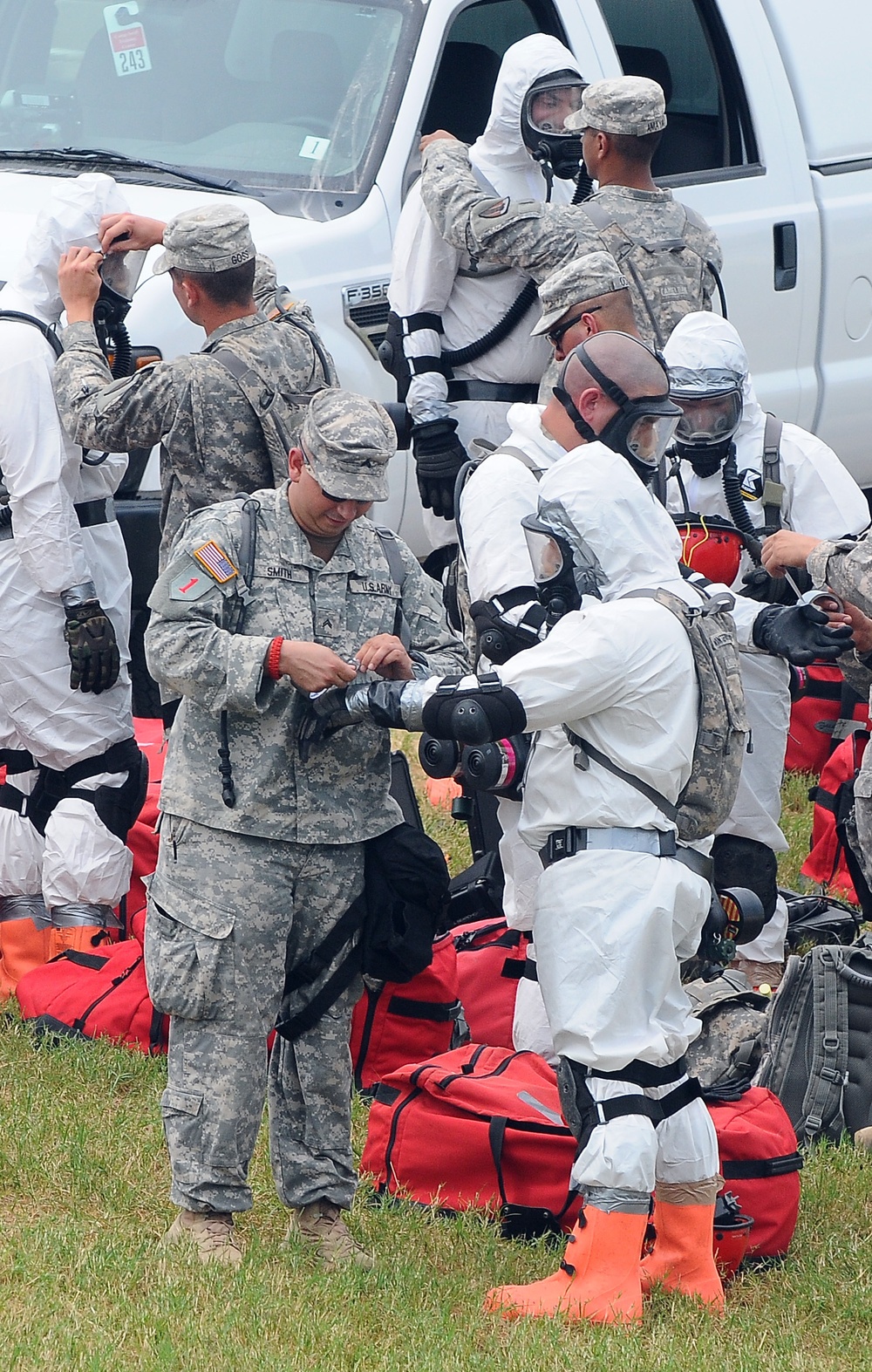 Guard response brigade trains for emergency relief