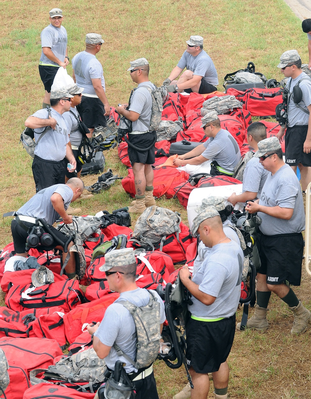 Guard response brigade trains for emergency relief