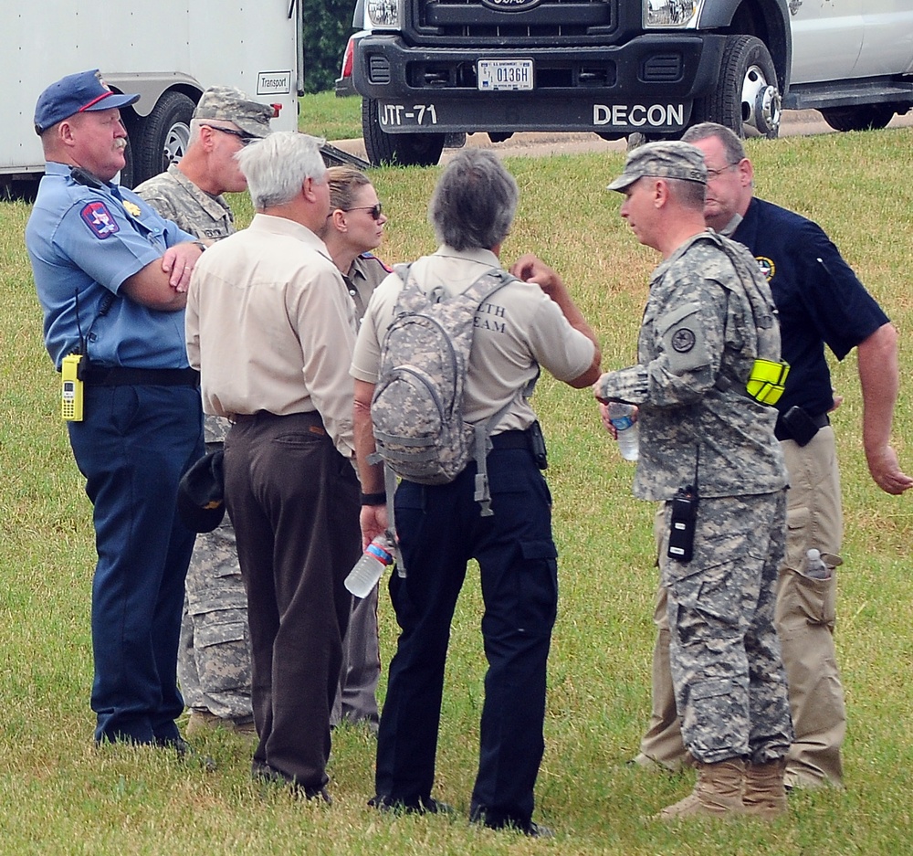 Guard response brigade trains for emergency relief