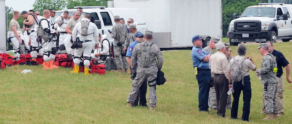 Guard response brigade trains for emergency relief