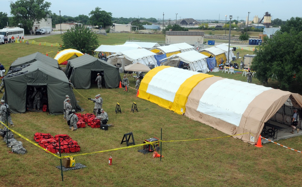 Guard response brigade trains for emergency relief