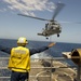 USS Taylor replenishment at sea