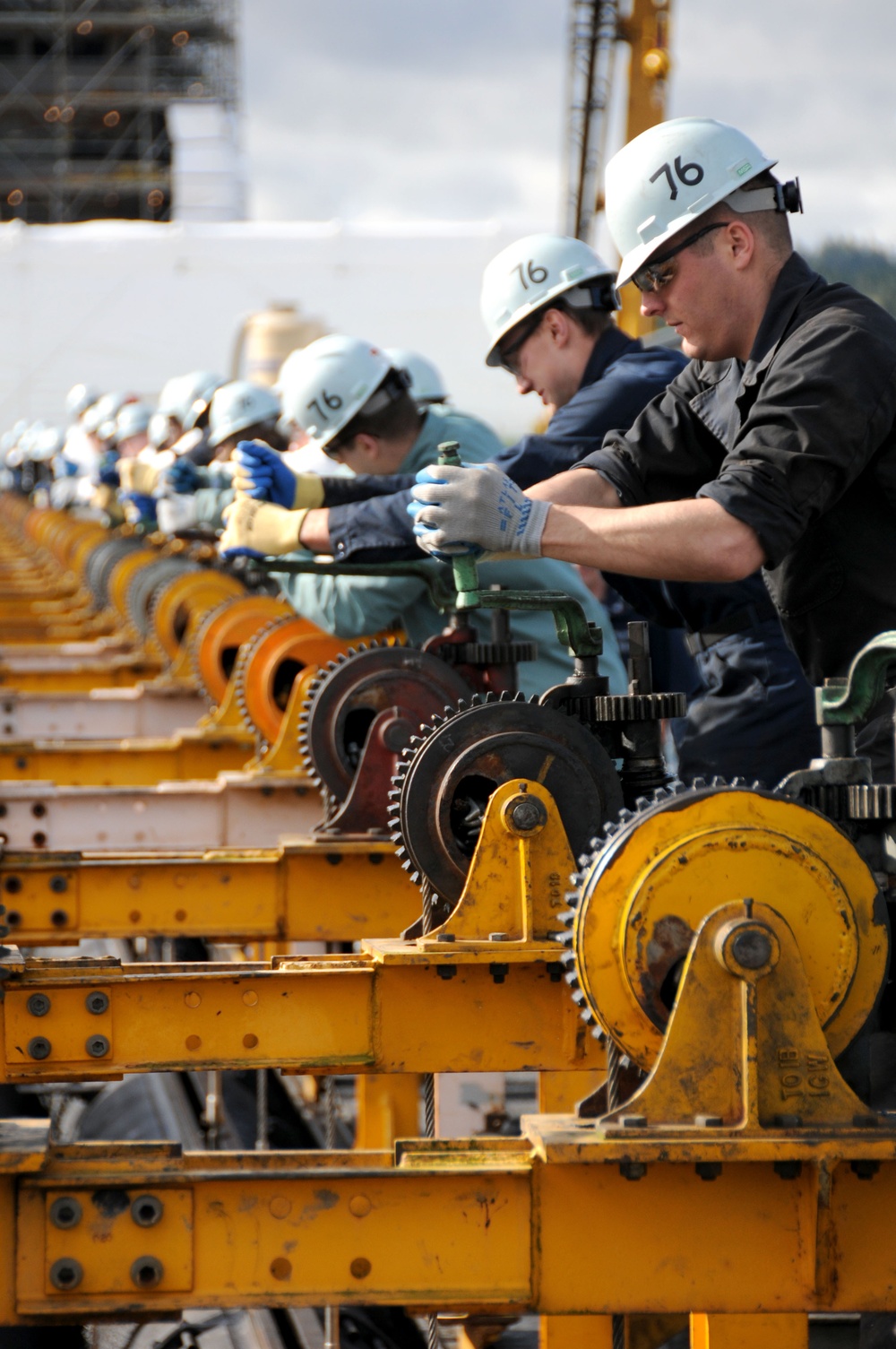 USS Ronald Reagan action