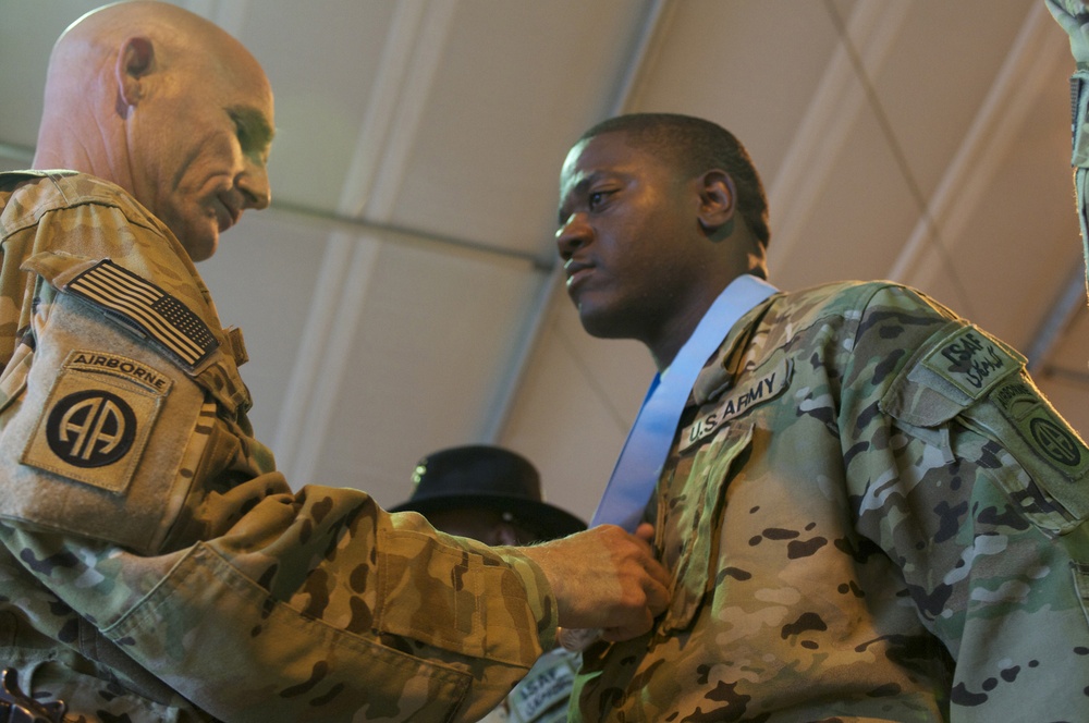 82nd Combat Aviation Brigade inducts non-commissioned officers to Sgt. Audie Murphy club