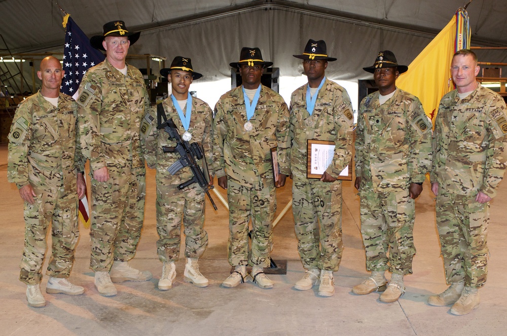 82nd Combat Aviation Brigade inducts non-commissioned officers to Sgt. Audie Murphy club