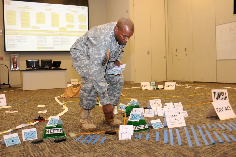 First enlisted soldier attends logistics course