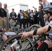 Secretary of the Army meets cycling team members