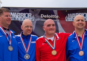 Marine wins first gold of the 2012 Warrior Games