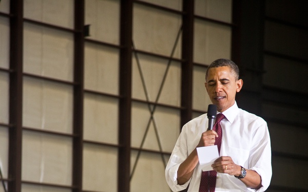 President Obama's visit to Afghanistan