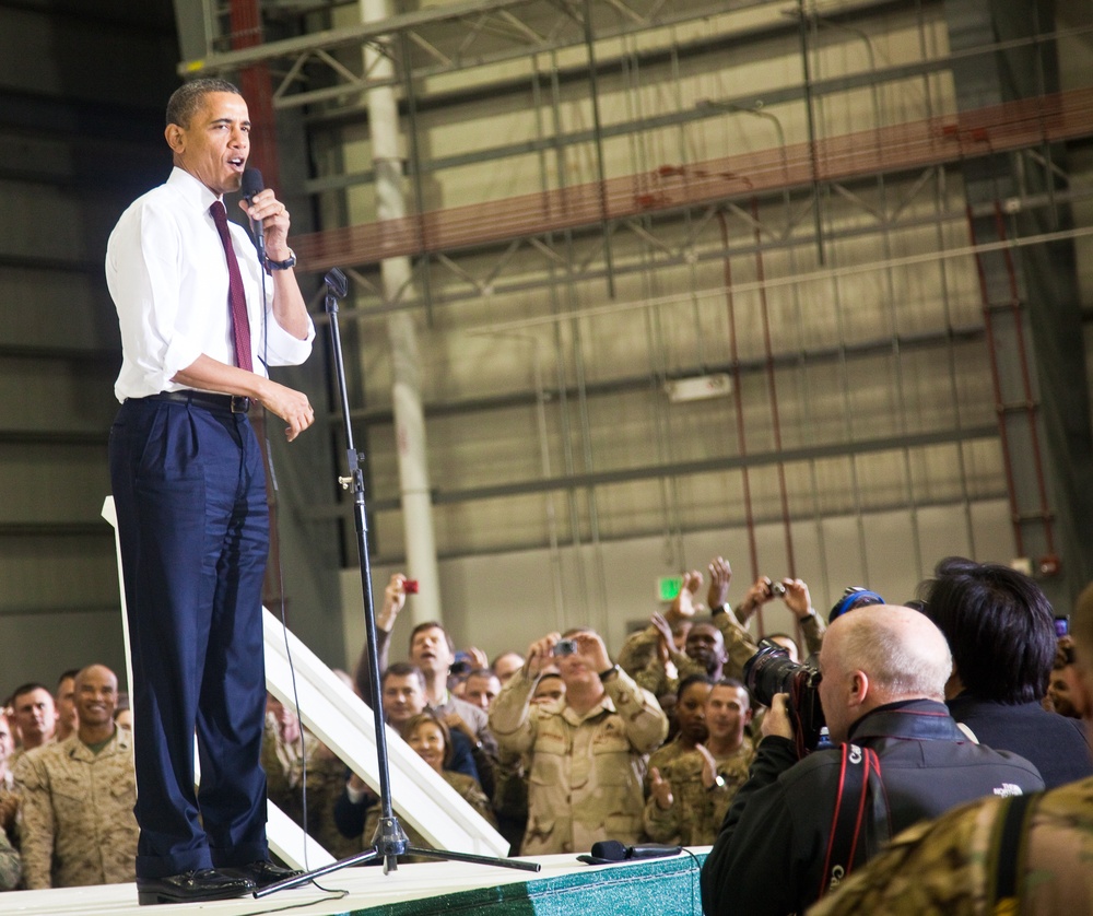 President Obama's visit to Afghanistan
