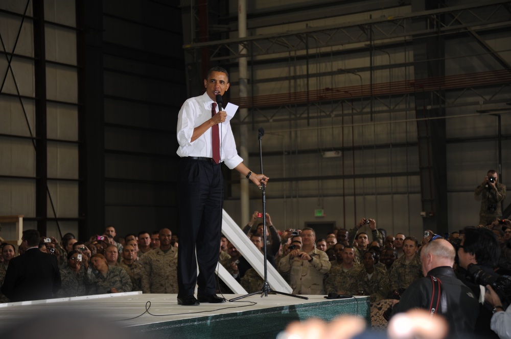President Obama's visit to Afghanistan