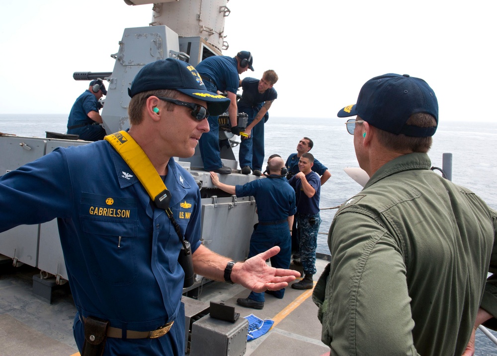 USS Cape St. George action