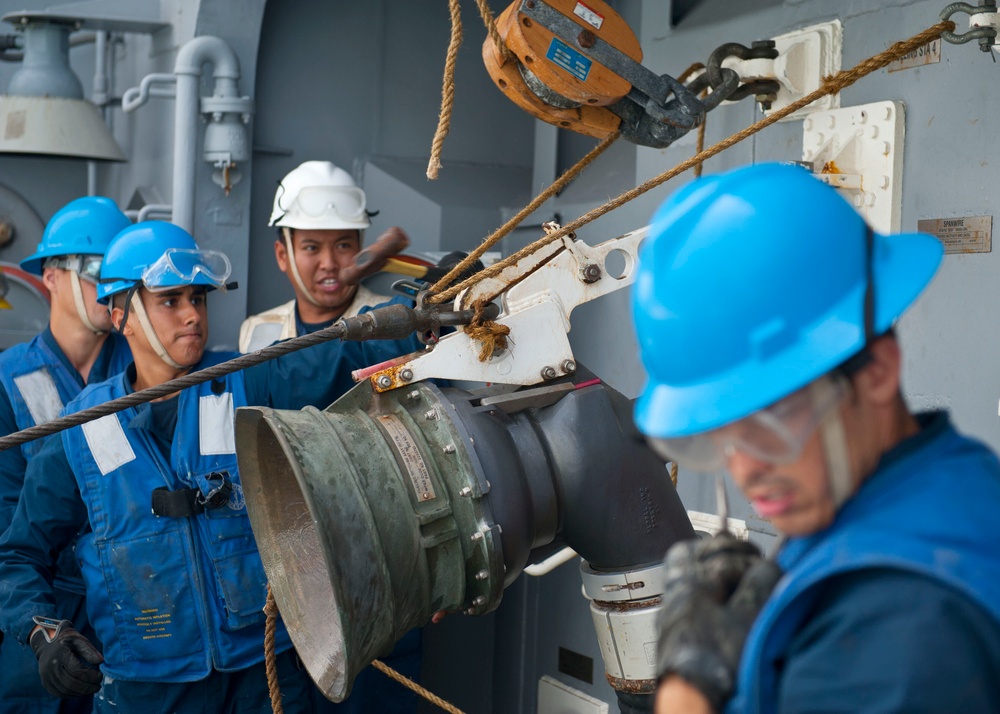 USS Cape St. George action