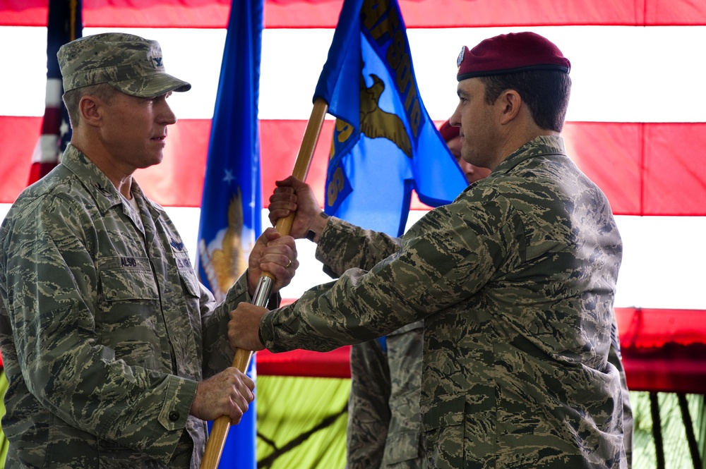 AFSOC/STTS change of command