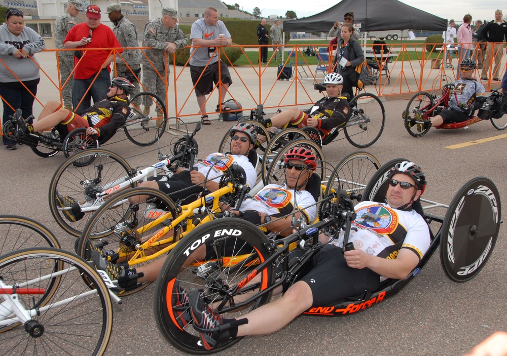 US Special Operations Command athletes compete in Warrior Games Cycling events