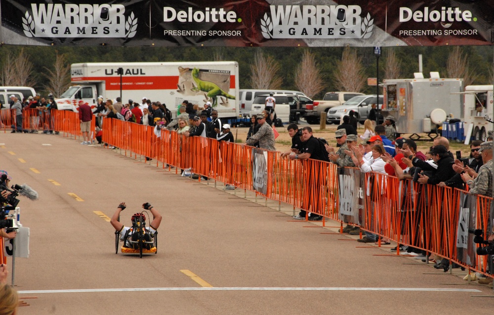 US Special Operations Command athletes compete in Warrior Games Cycling events