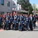 Team Navy/Coast Guard proceeds towards the 2012 Warrior Games opening ceremony