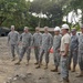 Missouri National Guard leadership tour Honduras work sites