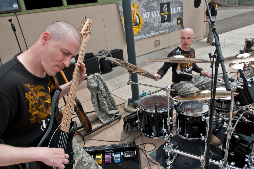 JBLM bandsmen representing the Army one riff at a time