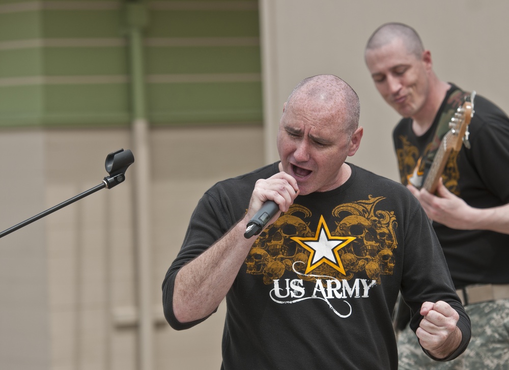JBLM bandsmen representing the Army one riff at a time