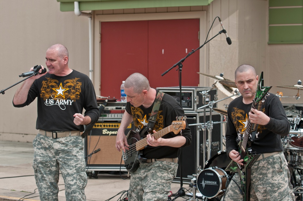 JBLM bandsmen representing the Army one riff at a time