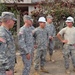 Missouri National Guard leadership tour Honduras work sites