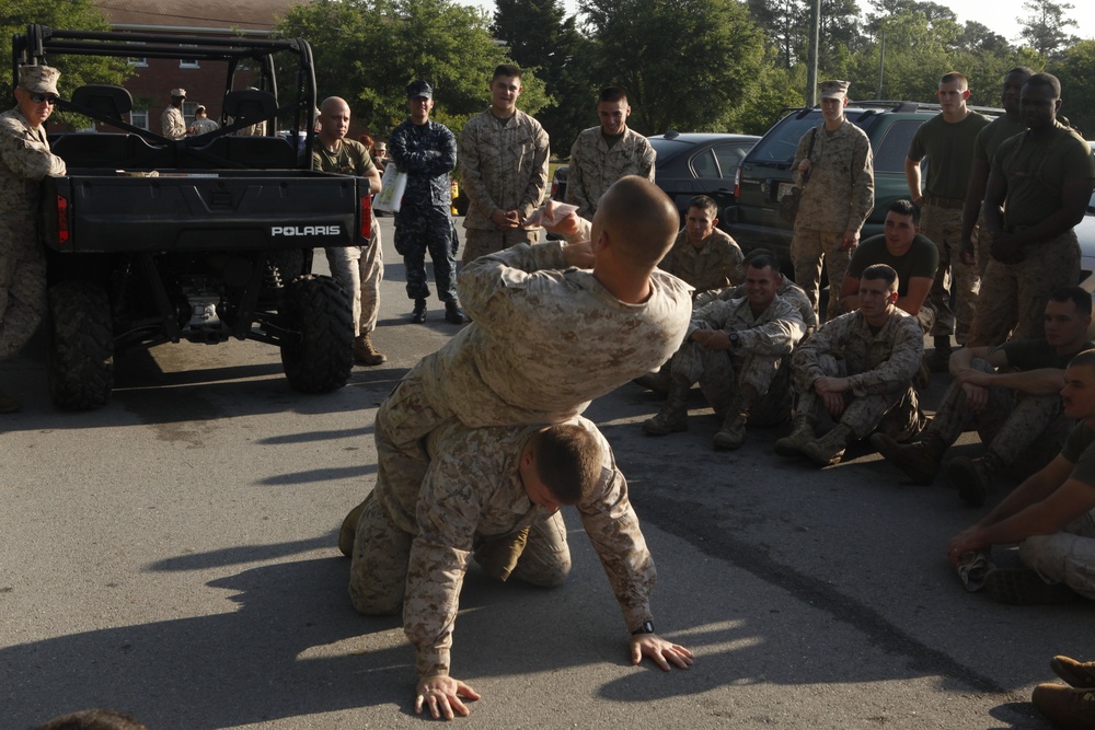 HQSPBn troops go head-to-head in Commander's Cup stamina challenge
