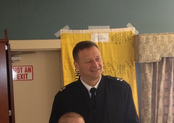 Soldier faces next stage of recovery after double amputation