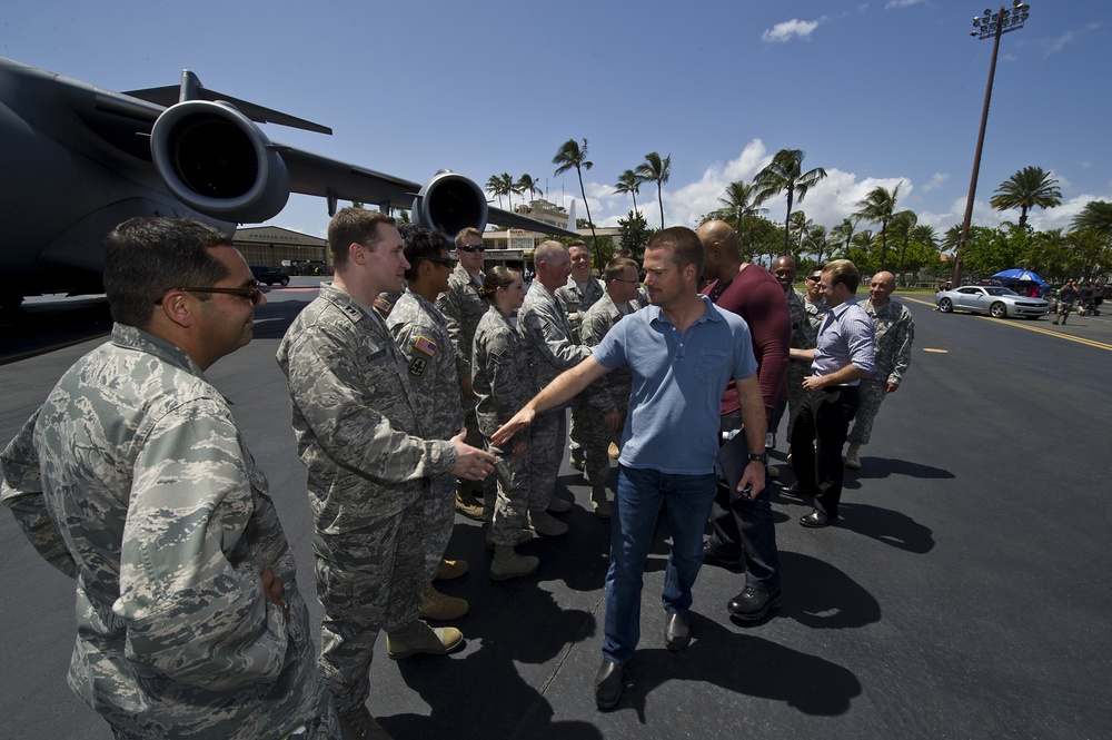 'Hawaii Five-0' films on Joint Base Pearl Harbor-Hickam
