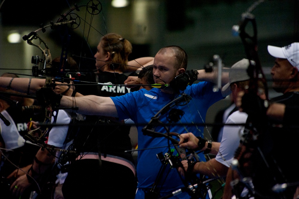 US Air Force athletes at Warrior Games 2012