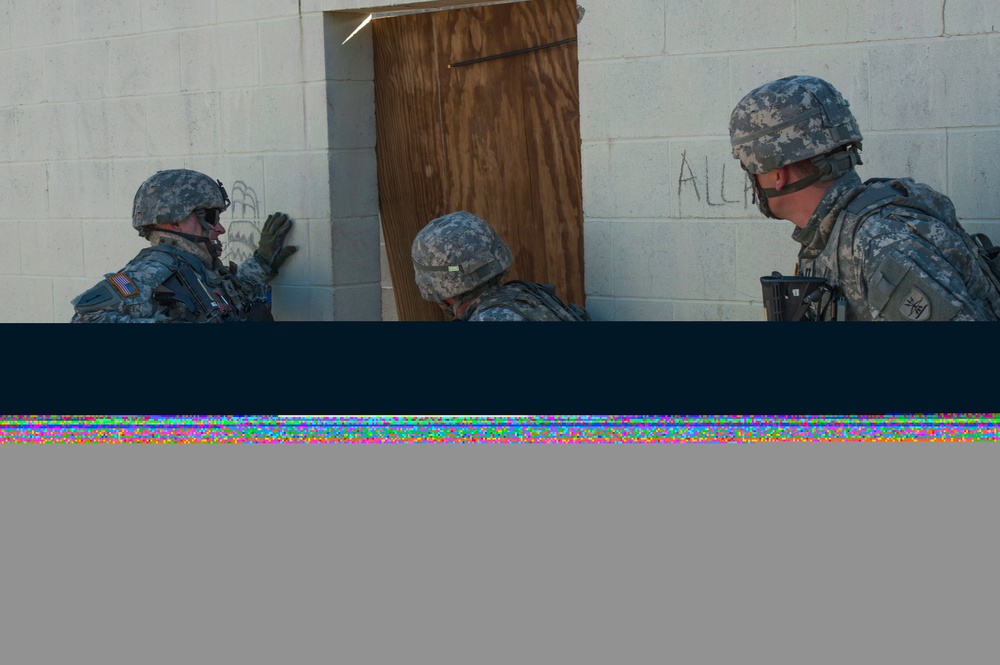 818th Engineer Company MOUT Exercise