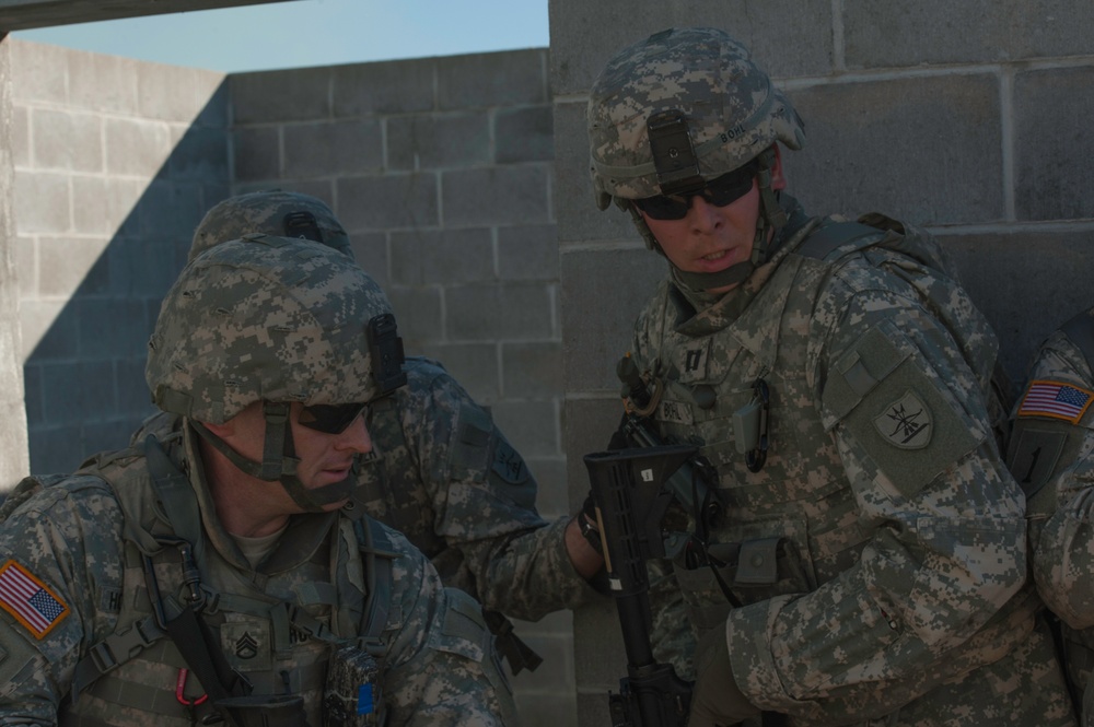 818th Engineer Company MOUT Exercise