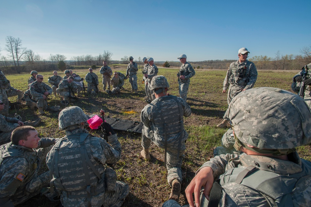 818th Engineer Company MOUT exercise