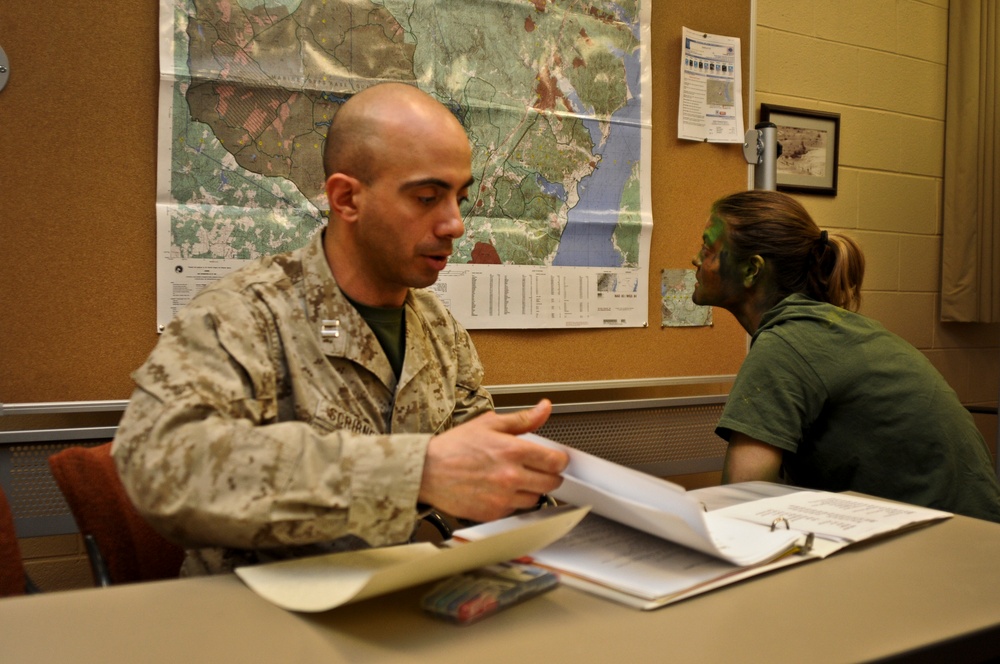 Students learn ethics of war firsthand