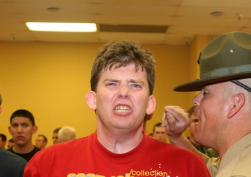 Yellow Footprints: Initial step into recruit training