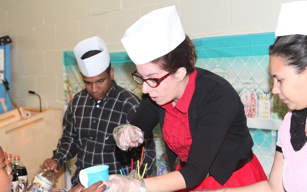 Parents, children flash back for Tarawa Terrace Sock Hop