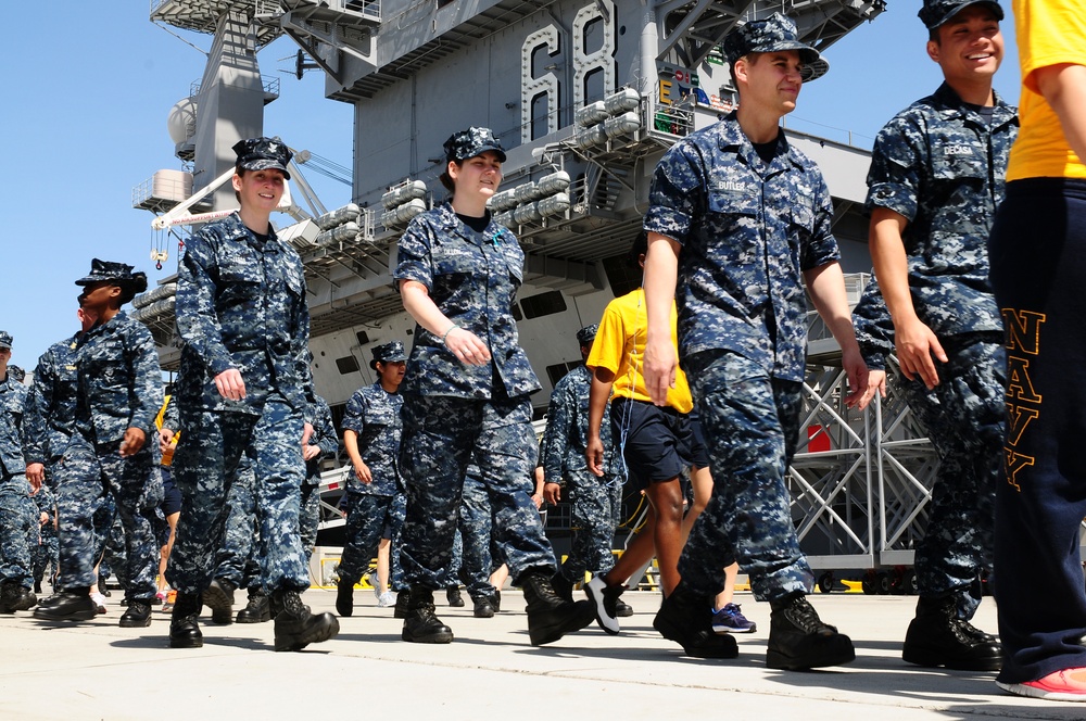 USS Nimitz action