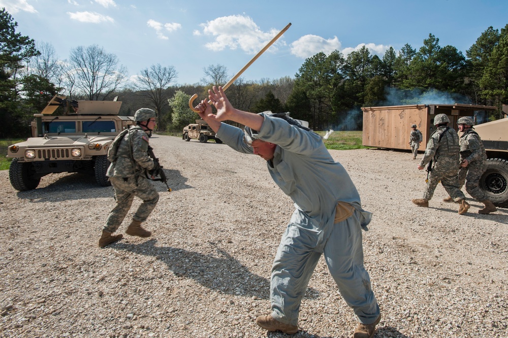 818th Engineer Company elder meet and greet and marketplace raid