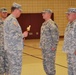 Grinsteinner assumes responsibility as commandant of Headquarters 164th RTI at Camp Grafton