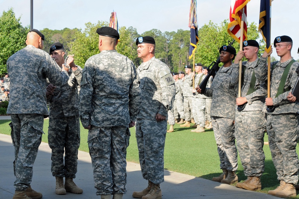CSM McIntyre assumes responsibility for ‘Vanguard’ brigade