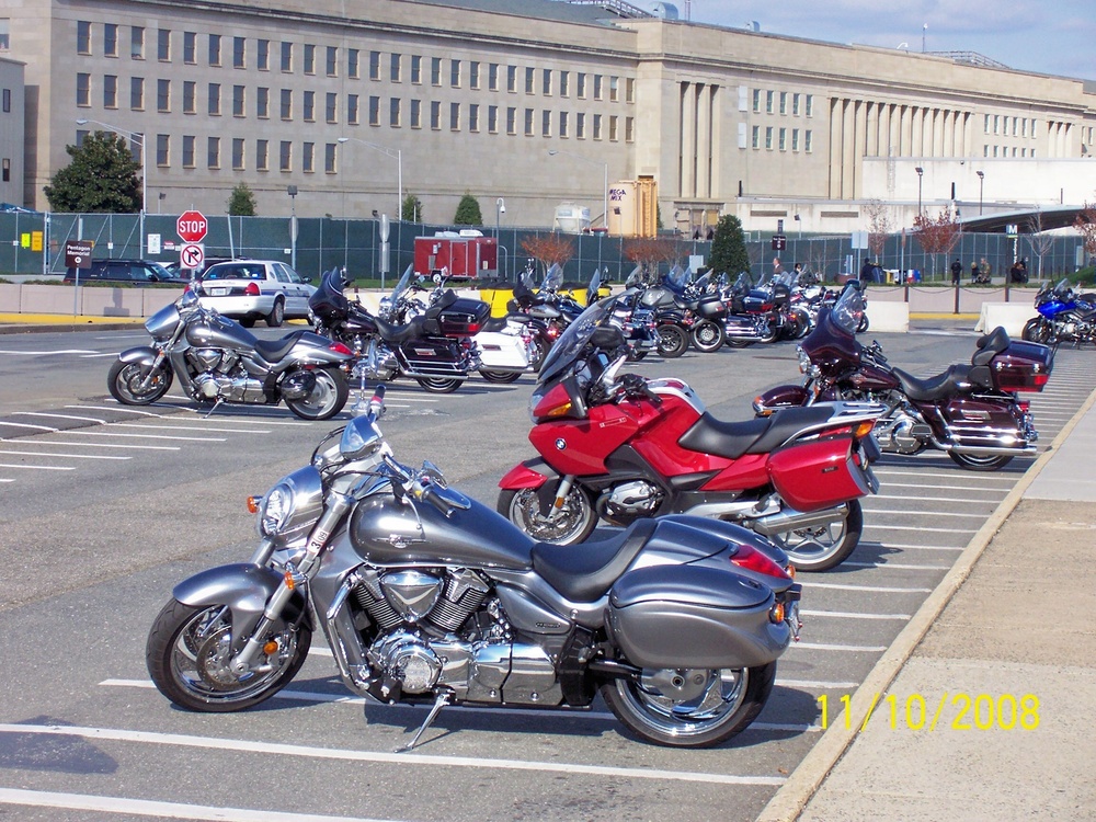 Motorcycle Rodeo at the Pentagon