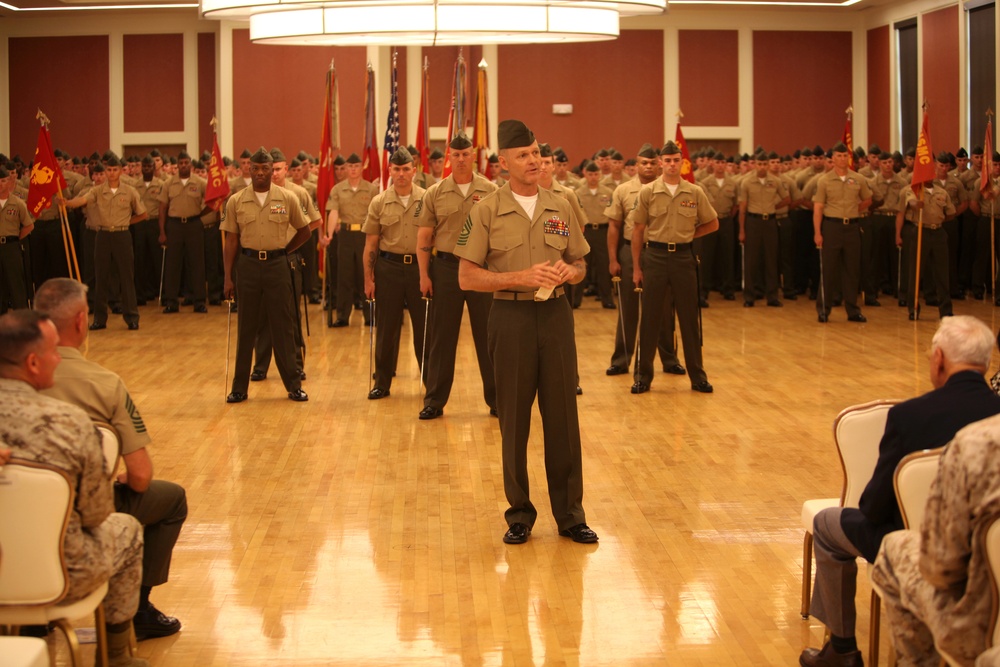 ‘I loved every second of it’: sergeant major bids farewell to 2nd MLG