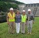 Black visits Center Hill Dam Foundation Remediation Project