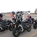 Students prepare for a day on the track